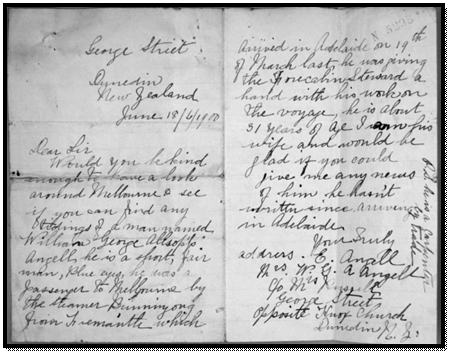 A close-up of a handwritten letter

Description automatically generated with medium confidence