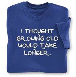 A blue shirt with white text

Description automatically generated